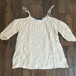 Cold shoulder blouse